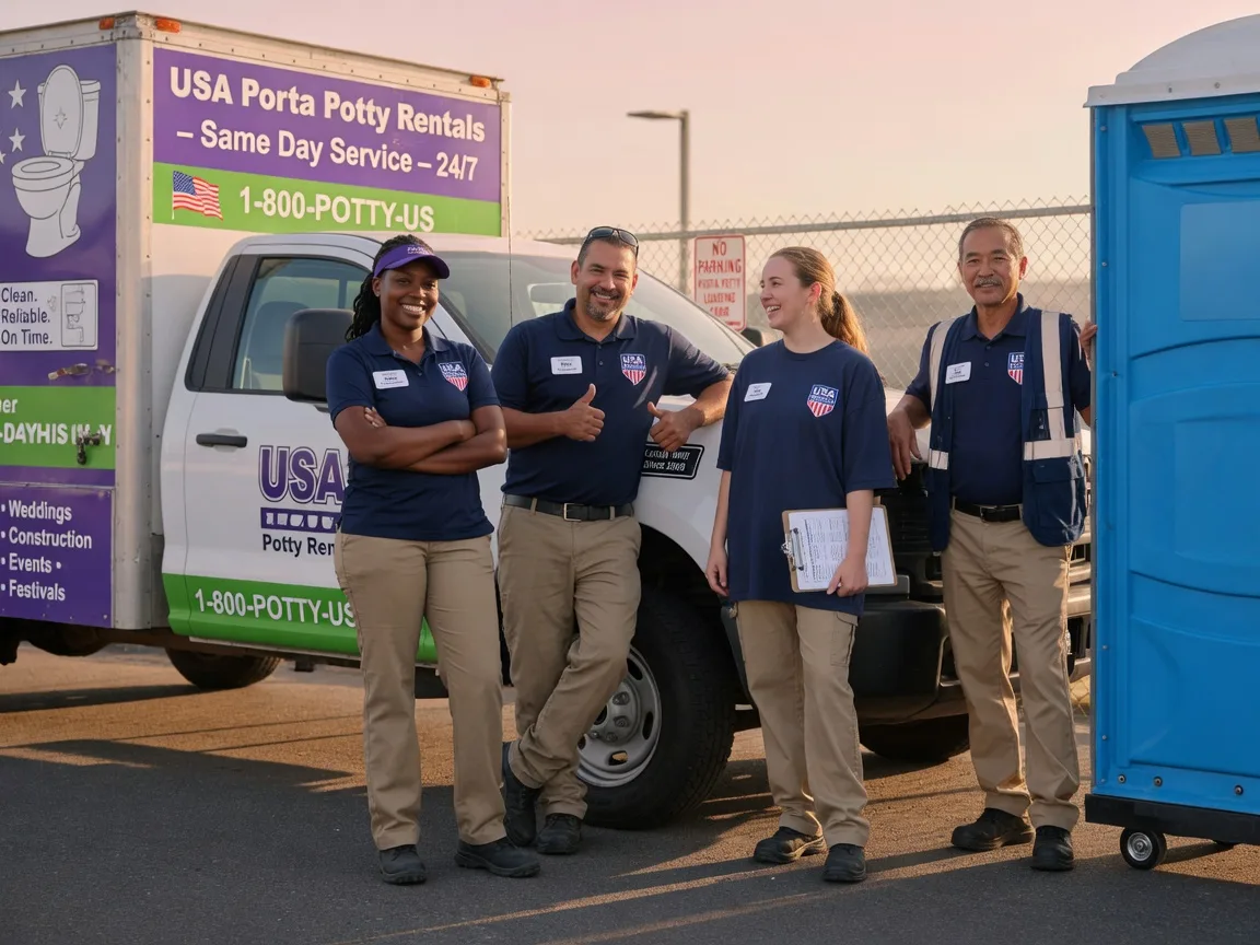 Porta Potty Rental company in Saint Jacob, IL